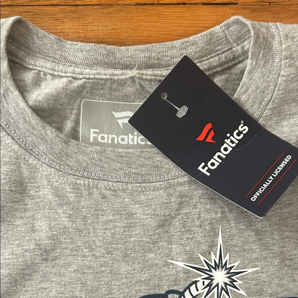 NWT! Fanatics Gray Bronx Bombers Short Sleeve Tee - Picture 5 of 6
